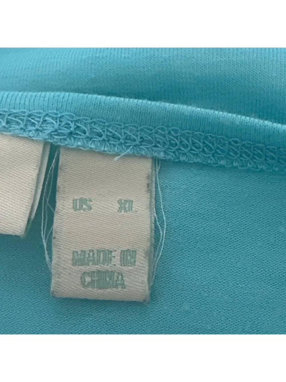 Logo Lounge Turquoise Sleeveless Asymetric Tunic Tank With Pocket US XL - Picture 5 of 13